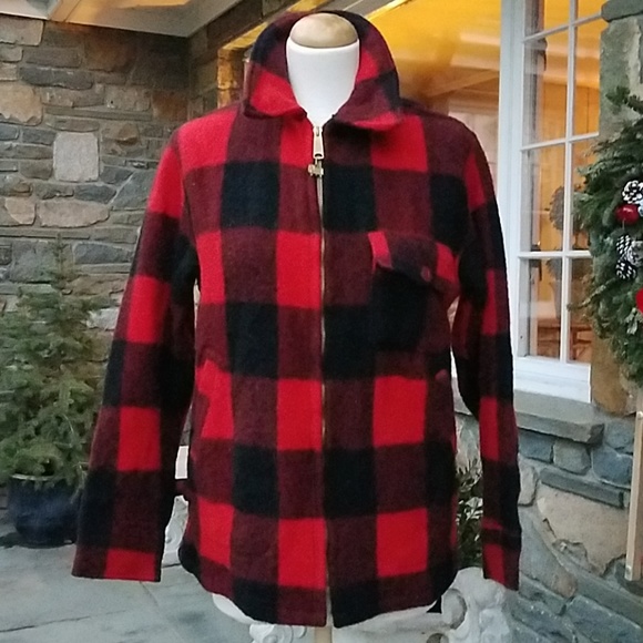 Woolrich Jackets & Blazers - Woolrich vintage buffalo plaid shirt jacket